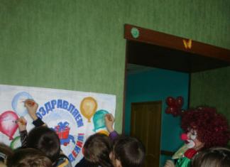 Сценарий дня рождения «Два веселых клоуна День рождения с клоуном в детском саду