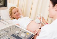 Fotografija ploda, fotografija trebuha, ultrazvok in video o razvoju otroka Pojavi se pri 31 tednih